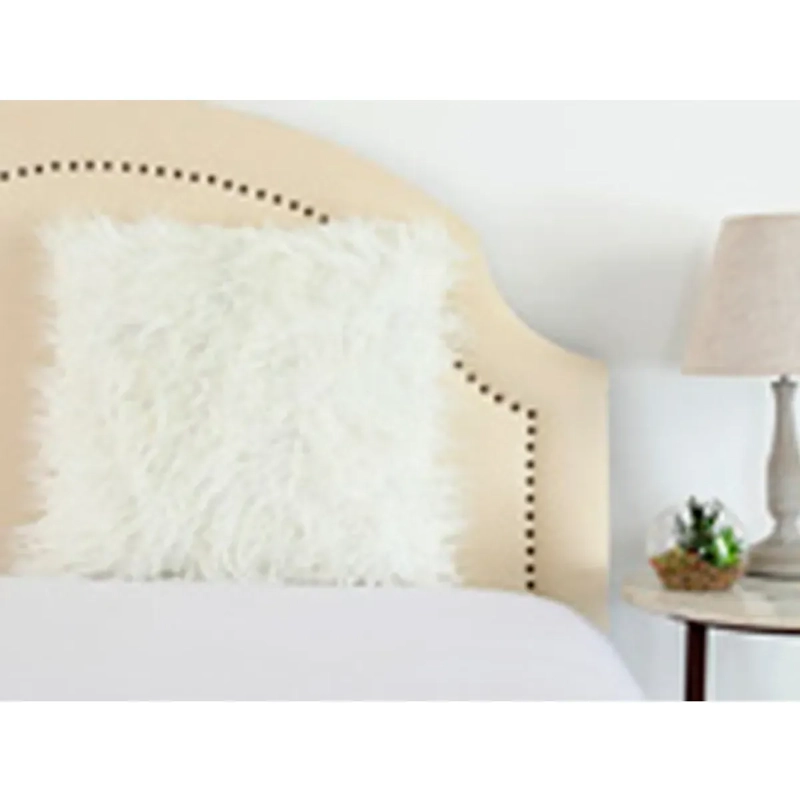 COJÍN RIPLEY HOME PELUDO 50X50 CM IVORY - 3