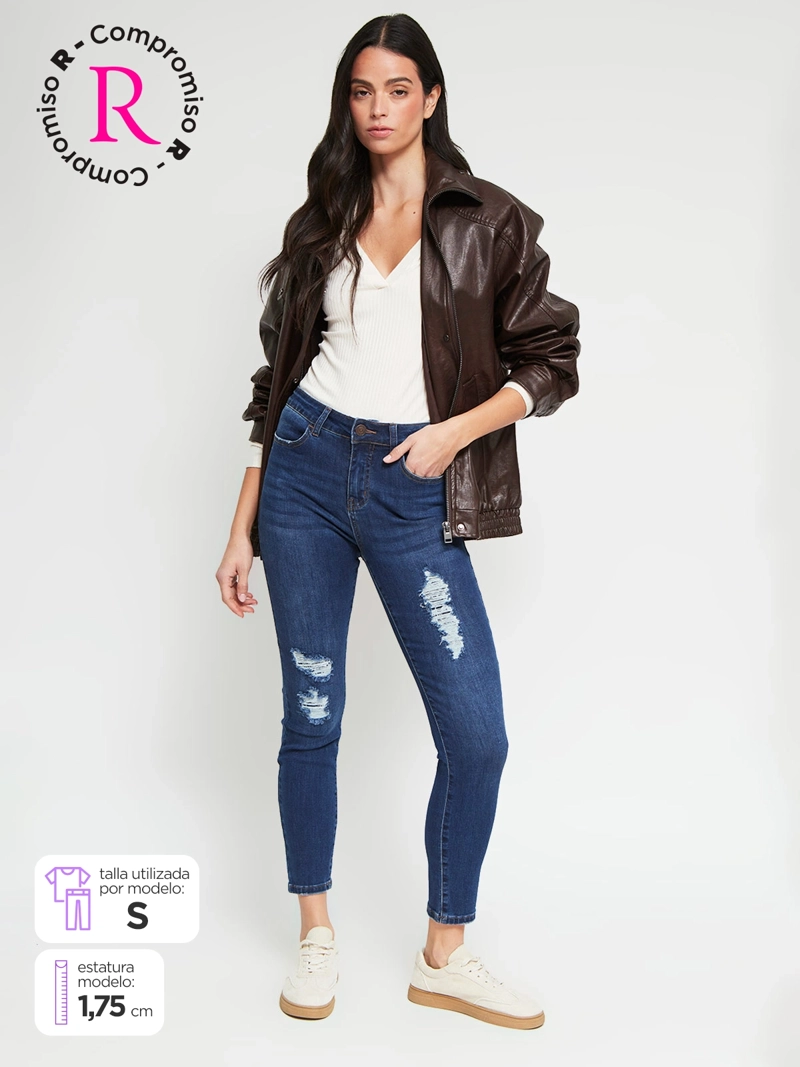 JEANS MUJER BARBADOS SKINNY - 1