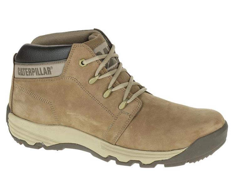 BOTINES HOMBRE CAT CUERO BEIGE DISRUPT - 1