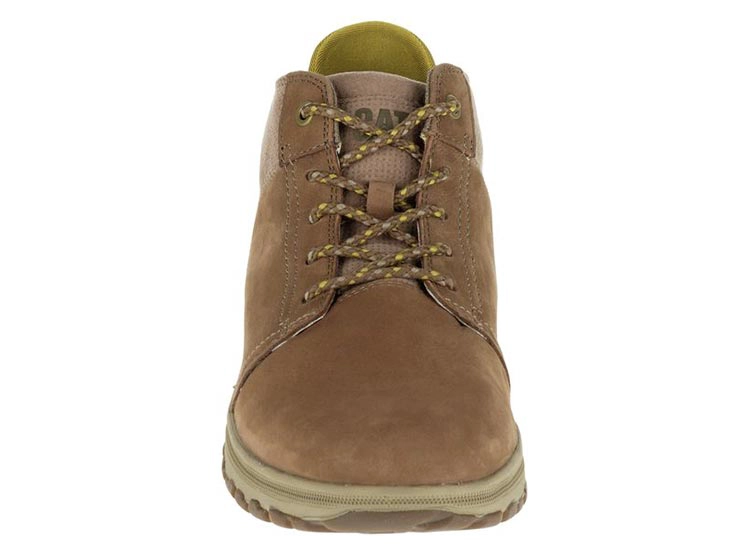 ZAPATILLAS HOMBRE CAT URBANAS BEIGE SCIENCE CUERO - 2