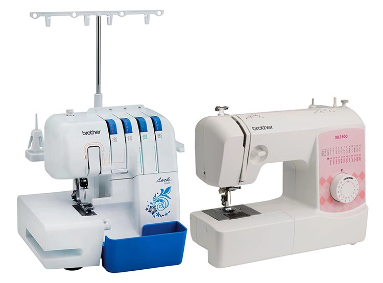 COMBO BROTHER OVERLOCK 3534 + MAQUINA DE COSER XB2500 - 1