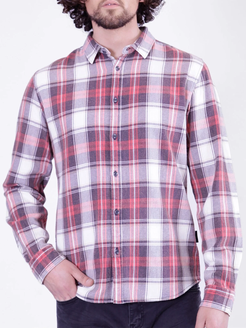 CAMISA HOMBRE ELLUS ALGODÓN MANGA LARGA - 1