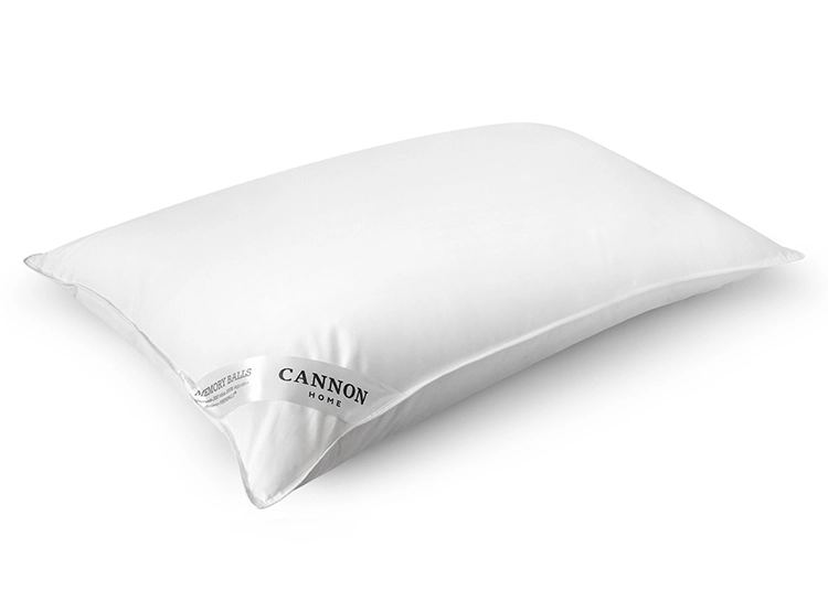 ALMOHADA CANNON FIBER BALLS 200H 70 X 50 CM ALGODÓN BLANCO - 3