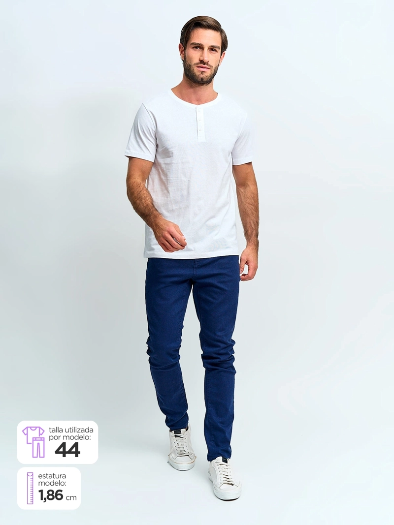 PANTALÓN HOMBRE INDEX SKINNY - 1
