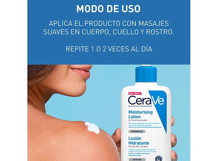 LOCION CORPORAL CERAVE HIDRATANTE 473 ML - 5