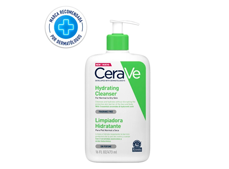 LIMPIADOR FACIAL CERAVE HIDRATANTE 473 ML - 1