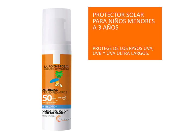 PROTECTOR SOLAR LA ROCHE-POSAY ANTHELIOS LECHE PARA BEBE FPS 50+ 50 ML - 2
