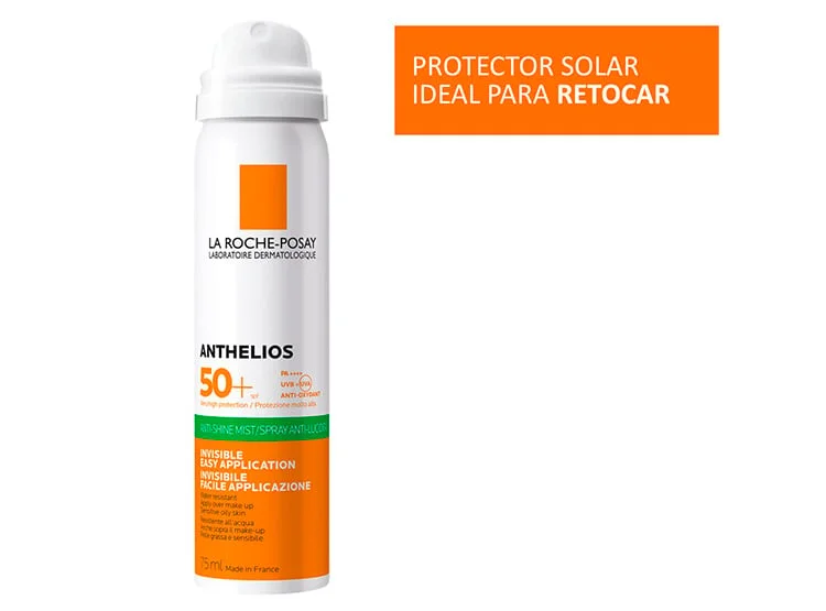 PROTECTOR SOLAR FACIAL LA ROCHE-POSAY ANTHELIOS BRUMA TOQUE SECO SPF 50 75 ML - 2