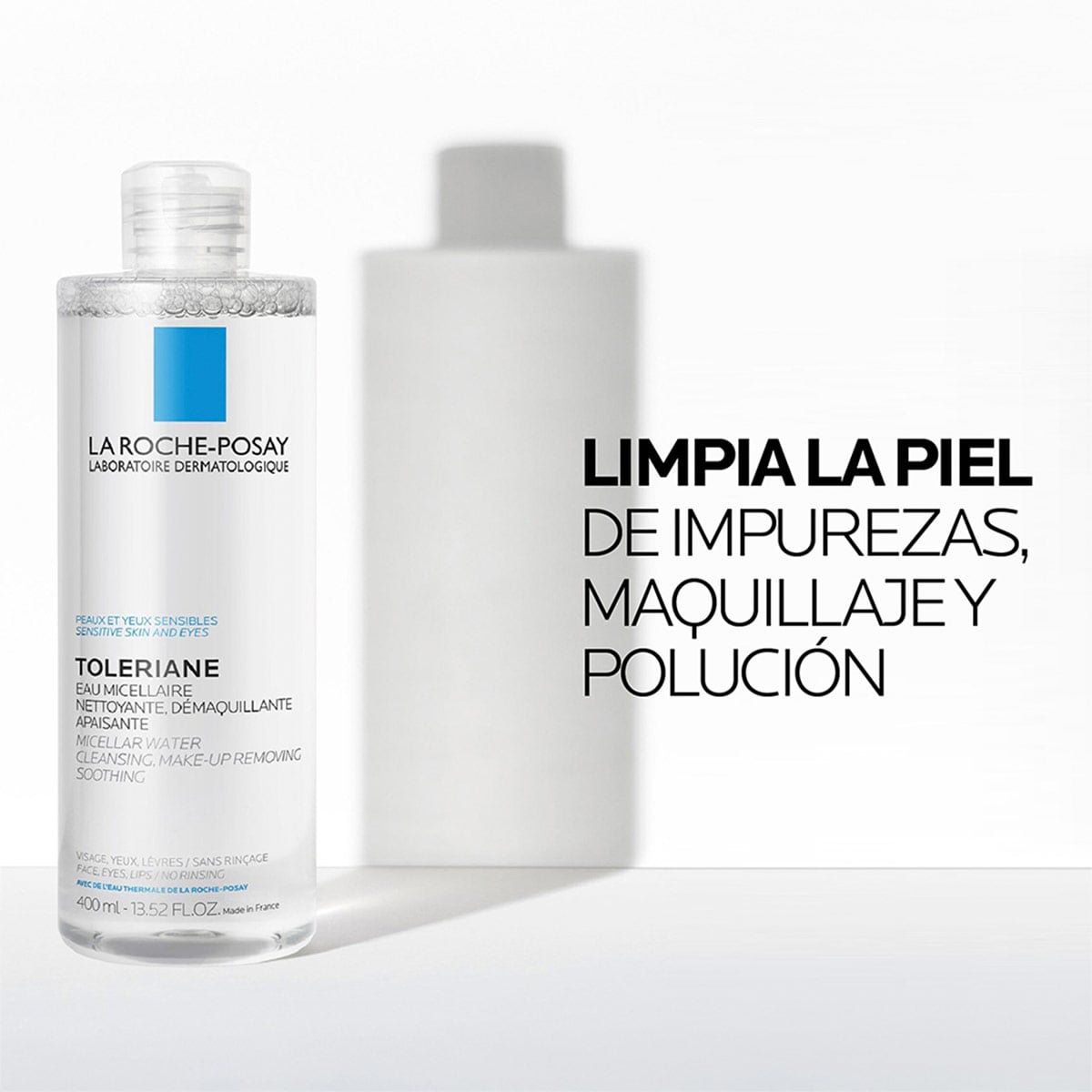 AGUA MICELAR LA ROCHE-POSAY ULTRA PIEL SENSIBLE 400 ML - 4