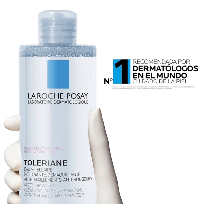 AGUA MICELAR LA ROCHE-POSAY TOLERIANE PIELES REACTIVAS 400 ML - 5