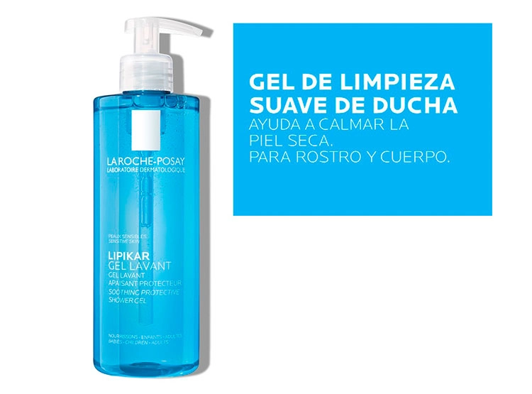 GEL CORPORAL LA ROCHE-POSAY LIPIKAR LAVANT 400 ML - 3