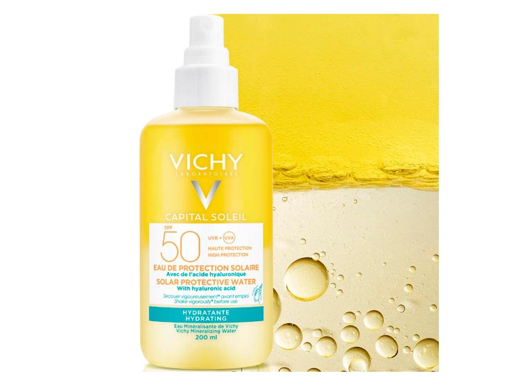 PROTECTOR SOLAR VICHY AGUA DE PROTECCIÓN SOLAR HIDRATANTE IDEAL SOLEIL FPS30 200 ML - 2