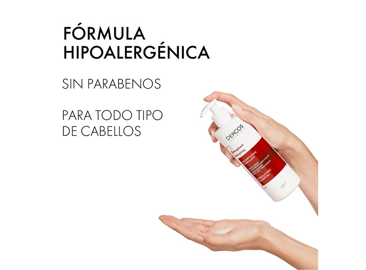 SHAMPOO VICHY DERCOS ANTICAÍDA ESTIMULANTE 400 ML - 5
