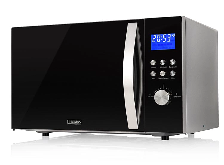 MICROONDAS THOMAS TH34DMG ESPEJADO PLATO GIRATORIO - 7