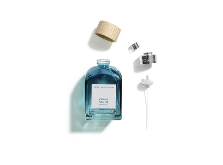 PERFUME ADOLFO DOMINGUEZ AGUA FRESCA CITRUS CEDRO HOMBRE EDT 120 ML - 6
