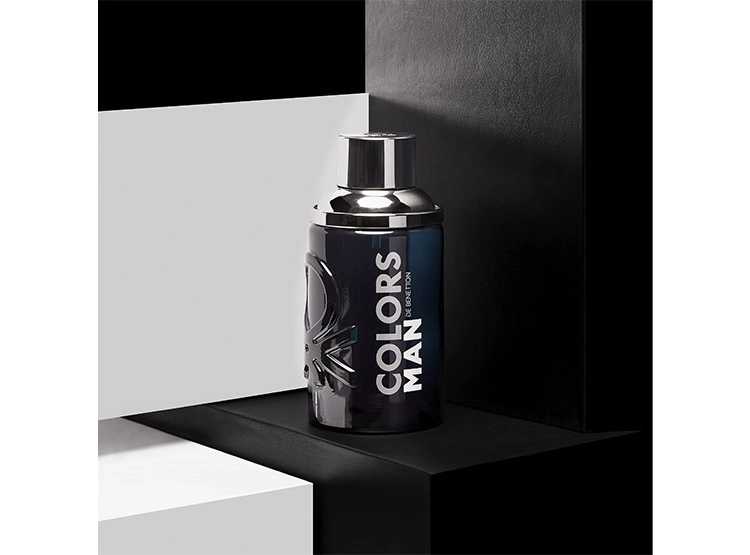 PERFUME BENETTON COLORS BLACK MAN HOMBRE EDT 100 ML - 4