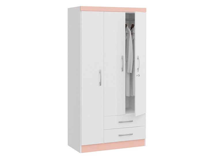 CLOSET RIPLEY HOME Y443 3 PUERTAS 2 CAJONES BLANCO - 3