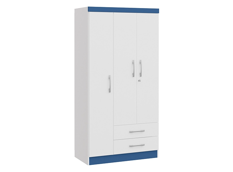 CLOSET RIPLEY HOME Y443 3 PUERTAS 2 CAJONES BLANCO - 4