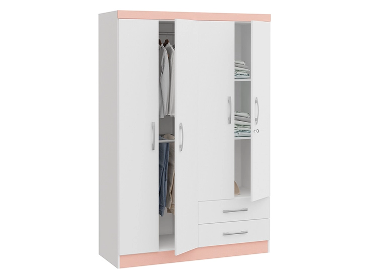 CLOSET RIPLEY HOME Y444 3 PUERTAS 2 CAJONES BLANCO - 4