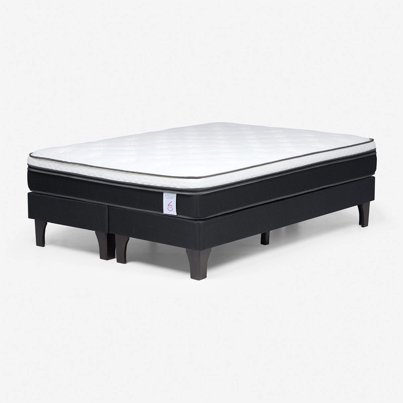 JUEGO DE DORMITORIO ROSEN CAMA EUROPEA NEW STYLE 6 BD 2 PLAZAS + SET FERRARA - 8