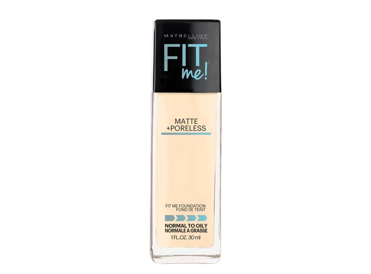 BASE DE MAQUILLAJE MAYBELLINE MATIFICANTE FIT ME 110 PORCELAIN - 1
