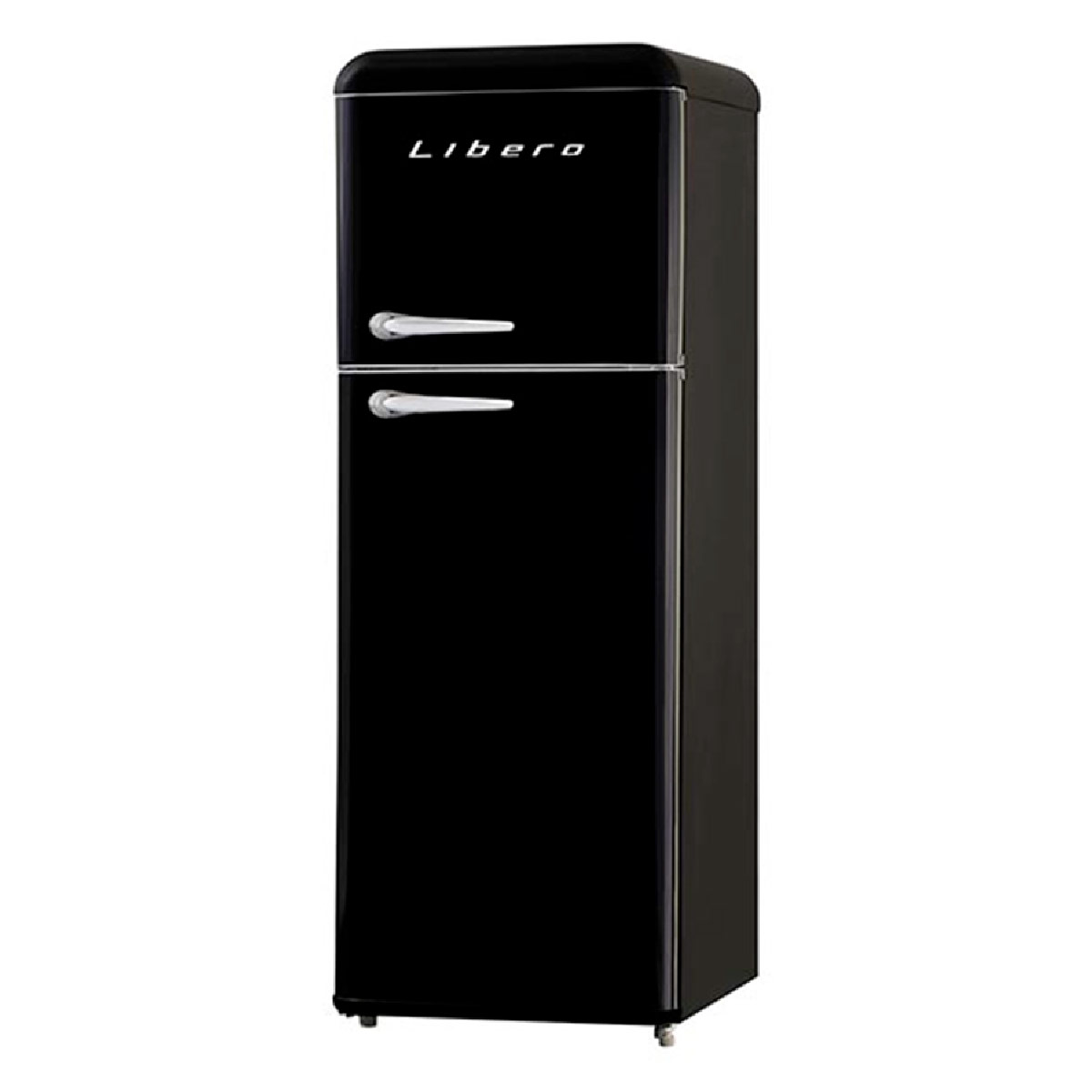 REFRIGERADOR LIBERO TOP FREEZER RETRO STYLE NEGRO - 3