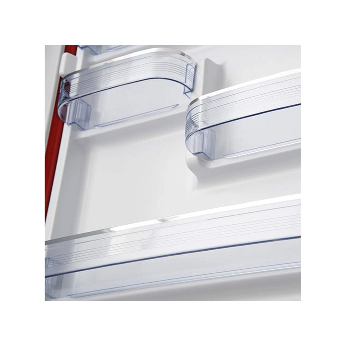 REFRIGERADOR LIBERO TOP FREEZER RETRO STYLE ROJO - 8