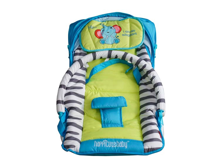 SILLA NIDO MECEDORA KIDSCOOL PLEGABLE ROCKING FOLD CELESTE - 2