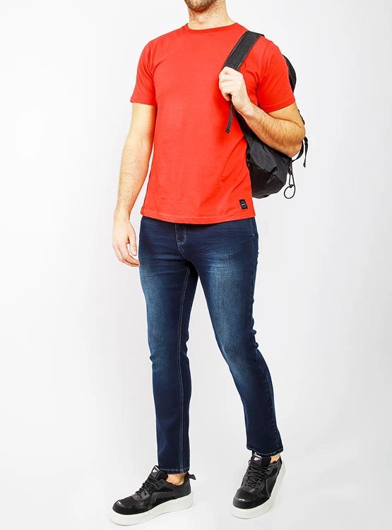 JEANS SKINNY HOMBRE ELLUS FOCALIZADO - 1