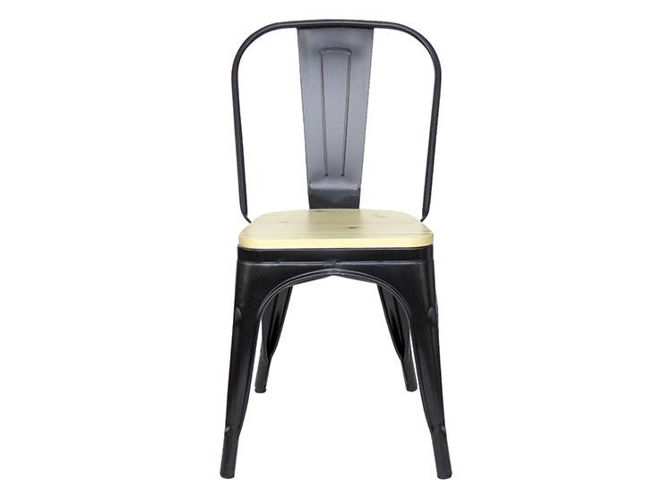 PACK 2 SILLAS DE COMEDOR IDETEX ANTIQUE RUSTIC NEGRO - 2