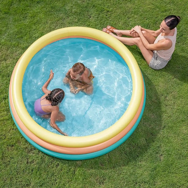 PISCINA INFLABLE BESTWAY SWIM SQUAD 1,57M X 46CM - 8