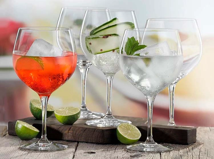 SET 4 COPAS SPIEGELAU SPIGUELAU GIN TONIC - 4