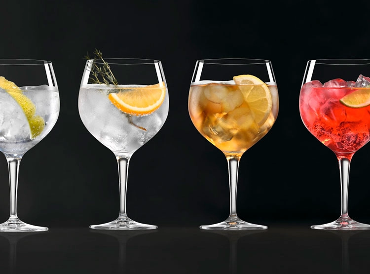 SET 4 COPAS SPIEGELAU SPIGUELAU GIN TONIC - 5