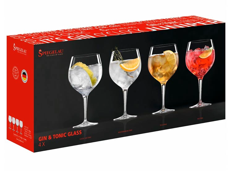 SET 4 COPAS SPIEGELAU SPIGUELAU GIN TONIC - 6