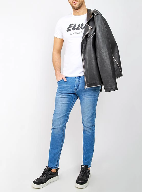 JEANS SKINNY HOMBRE ELLUS FOCALIZADO
