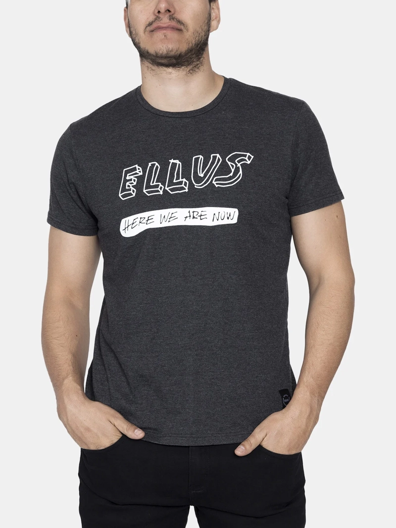 POLERA HOMBRE ELLUS ALGODÓN MANGA CORTA - 1