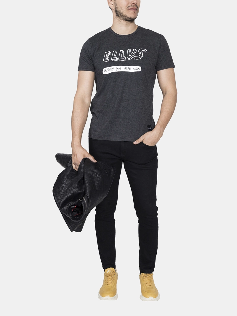 POLERA HOMBRE ELLUS ALGODÓN MANGA CORTA - 4
