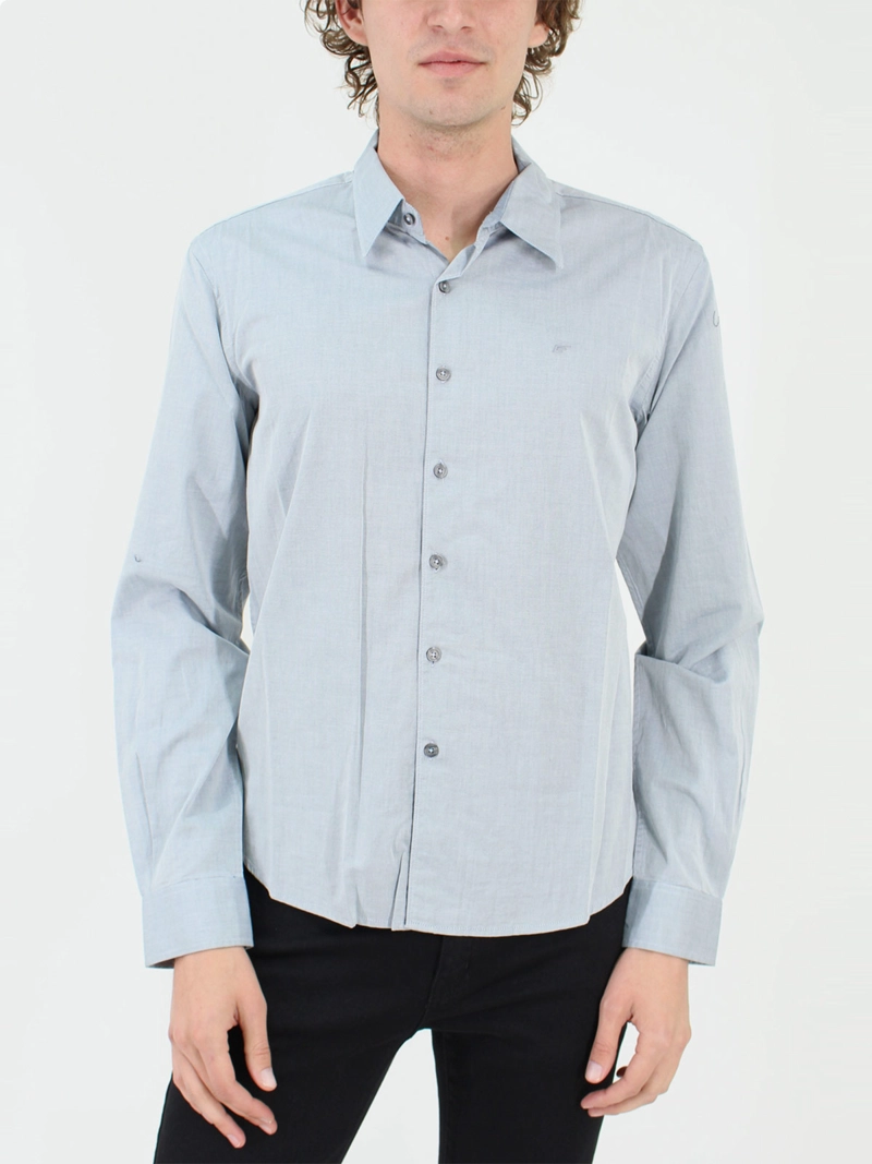 CAMISA HOMBRE ELLUS ALGODÓN MANGA LARGA - 1