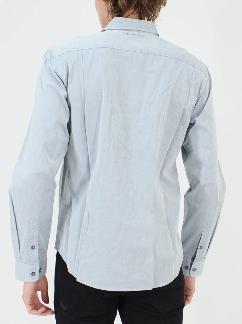 CAMISA HOMBRE ELLUS ALGODÓN MANGA LARGA - 2