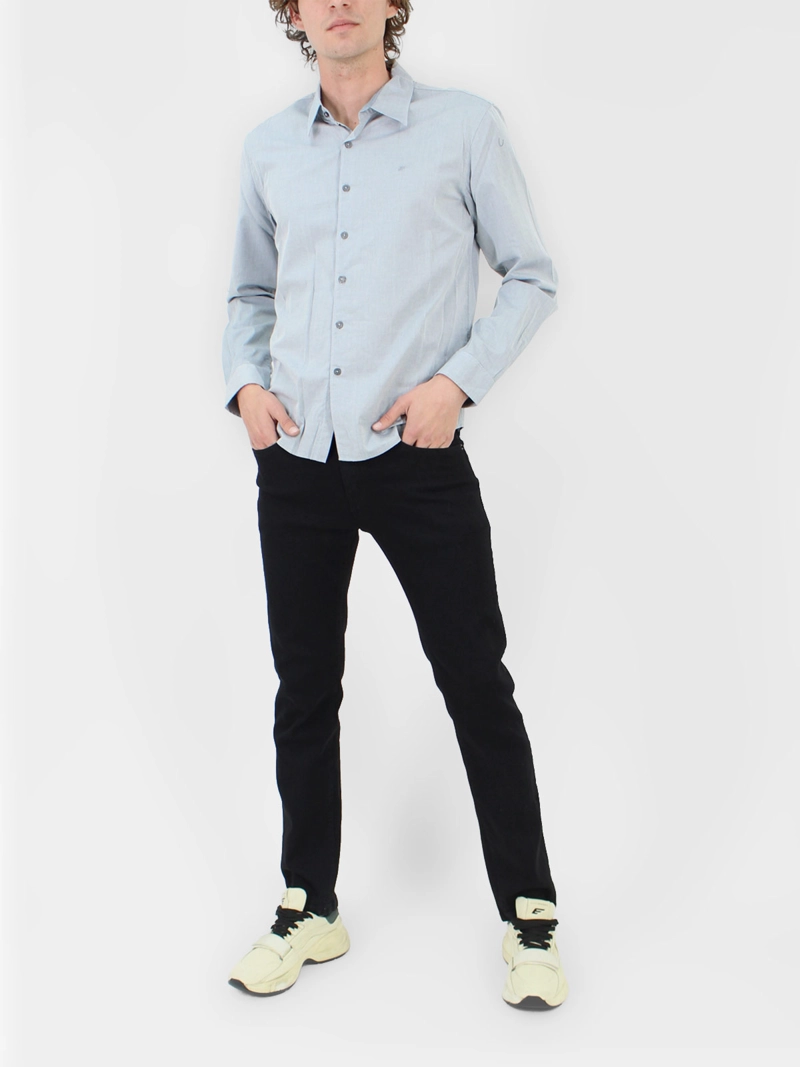 CAMISA HOMBRE ELLUS ALGODÓN MANGA LARGA - 4