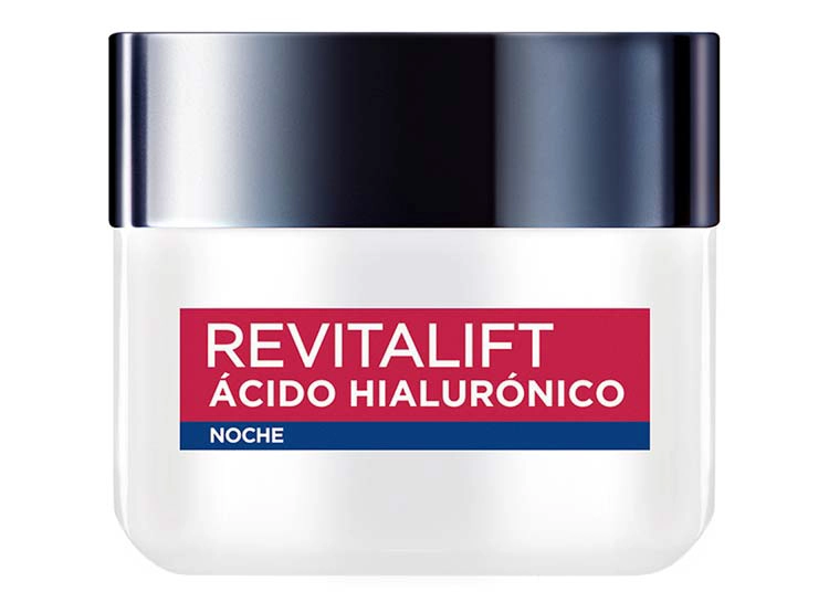 CREMA FACIAL LOREAL HIDRATANTE ANTIARRUGAS NOCHE DERMO EXPERTISE REVITALIFT 50 ML ÁCIDO HIALURÓNICO - 2