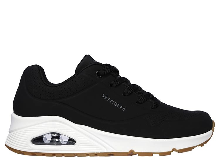 ZAPATILLAS MUJER SKECHERS NEGRO UNO - STAND ON AIR - 1