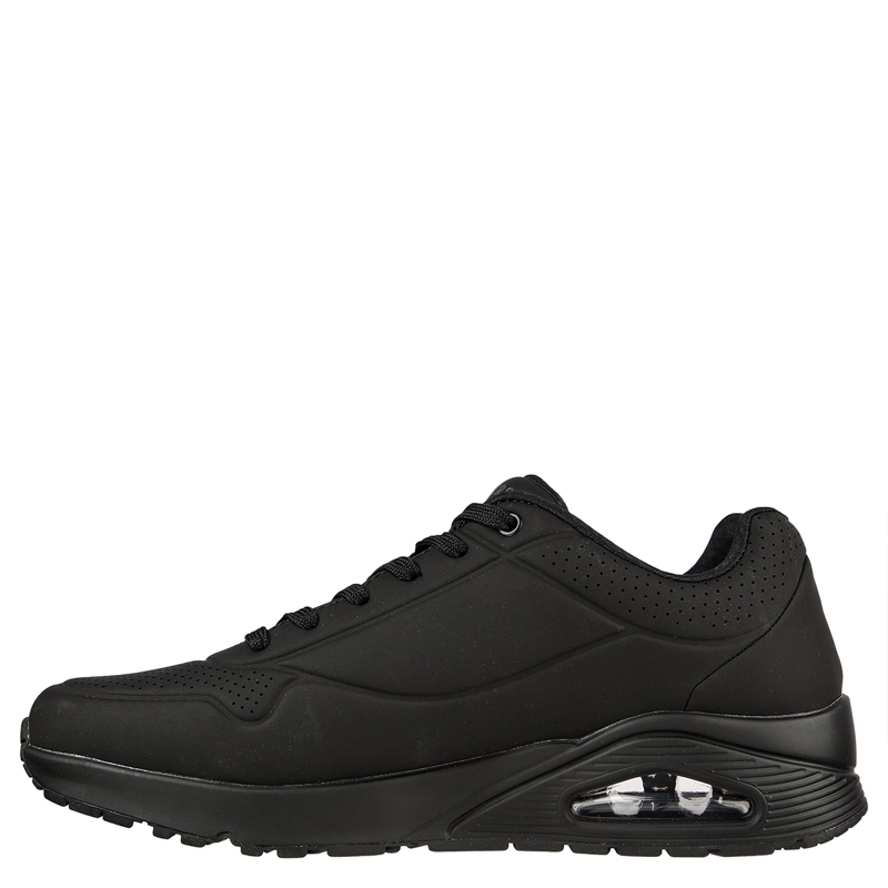 ZAPATILLAS HOMBRE SKECHERS CASUALES NEGRO UNO STAND ON AIR - 3