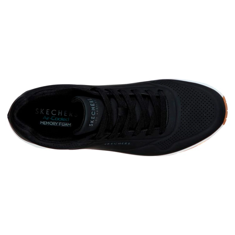 ZAPATILLAS HOMBRE SKECHERS TRAINING NEGRO UNO - 4