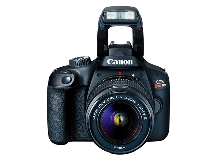 CAMARA CANON REBEL T100 + LENTE 18-55, foto 3