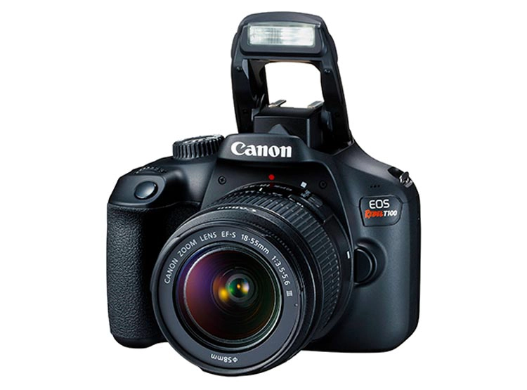 CAMARA CANON REBEL T100 + LENTE 18-55, foto 4