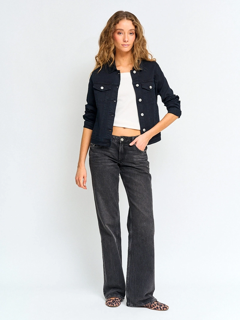 CHAQUETA MUJER INDEX BÁSICA DENIM - 4