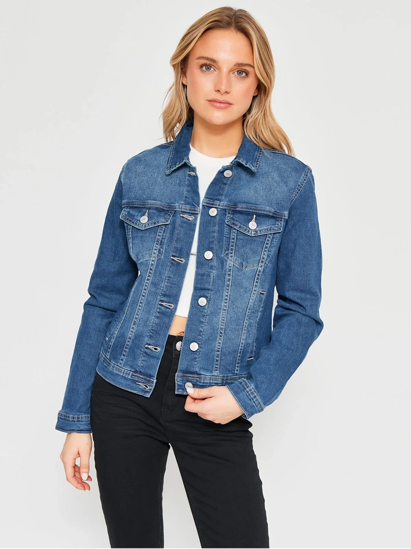 CHAQUETA MUJER INDEX BÁSICA DENIM - 2