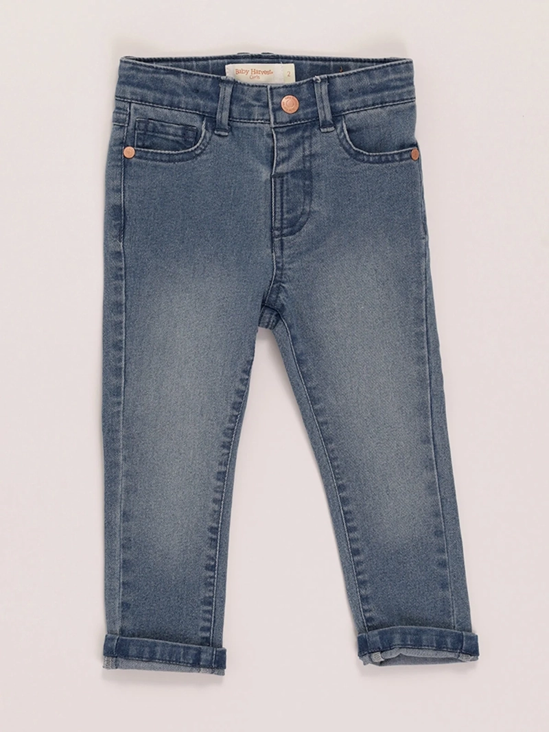 JEANS ALGODÓN NIÑA BABY HARVEST - 1