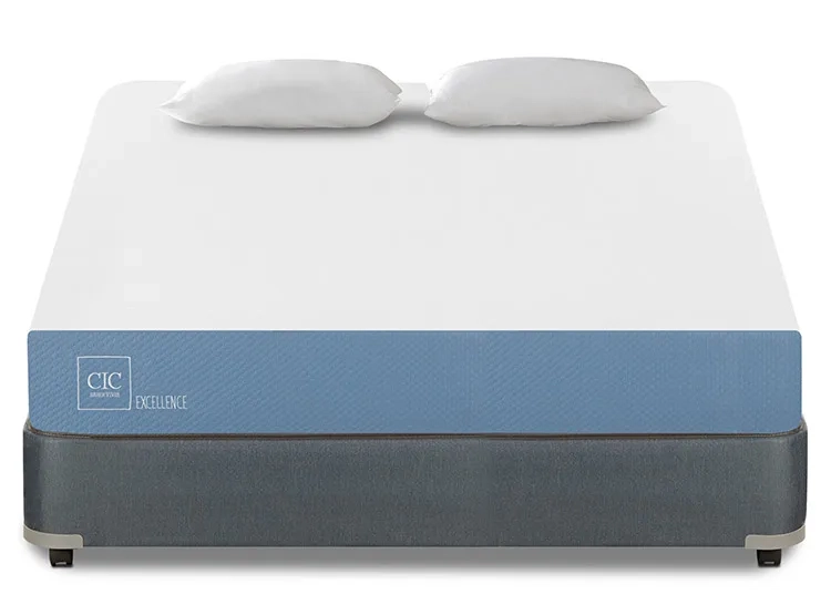 JUEGO DE DORMITORIO CIC CAMA BOX AMERICANO EXCELLENCE 2 PLAZAS + ALMOHADA - 1